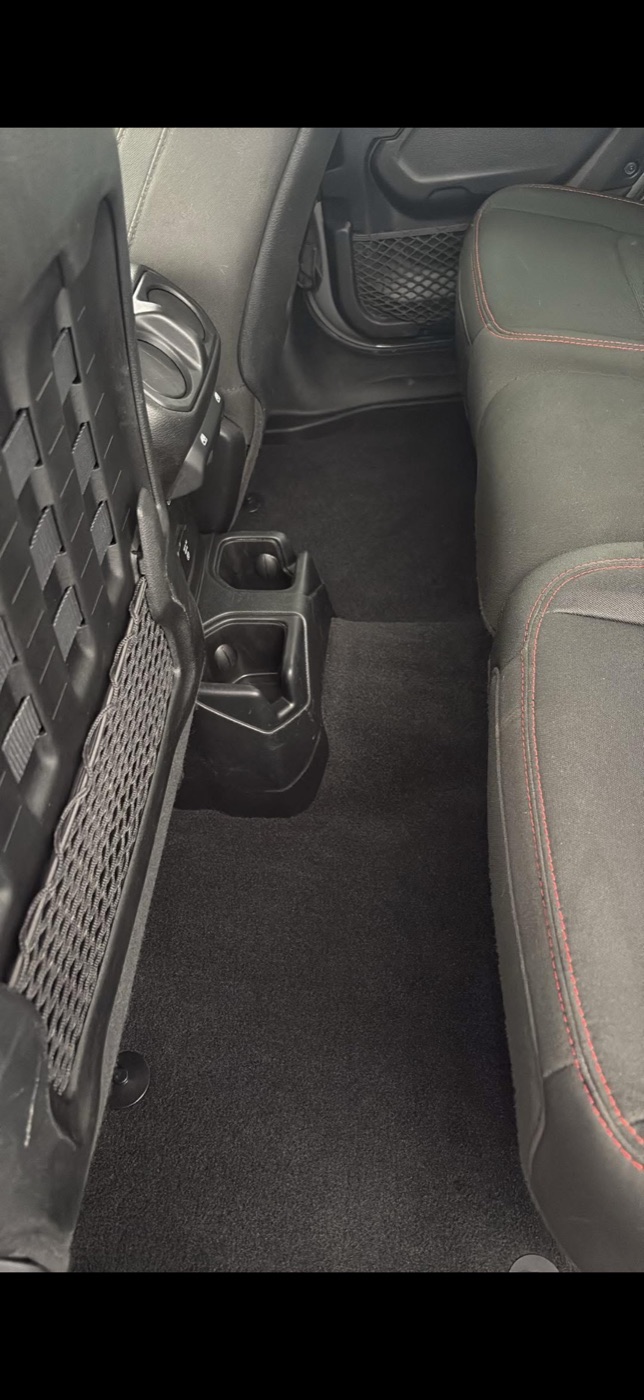 Clean vehicle interior after detailing